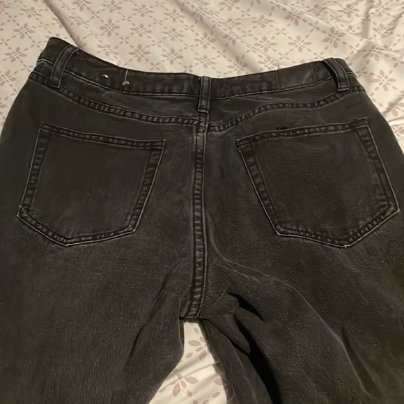 Black blue notes jeans with ripped legs, skinny Jean, high waisted - Picture 5 of 5